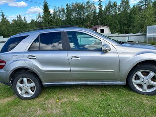 2005 Mercedes-Benz M-Класс 350 II (W164), серебристый, 1000000 рублей, вид 3