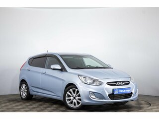 2012 Hyundai Solaris I, голубой, 849000 рублей, вид 1