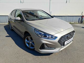 2018 Hyundai Sonata VII (LF) Рестайлинг, бежевый, 1710000 рублей, вид 4