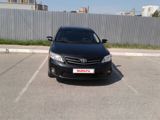 2011 Toyota Corolla X (E140, E150) Рестайлинг, чёрный, 1260000 рублей, вид 3