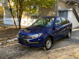 2025 Lada (ВАЗ) Granta I Рестайлинг, синий, 1000000 рублей, вид 3