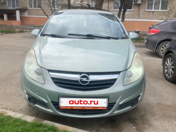 2009 Opel Corsa D, зелёный, 460000 рублей