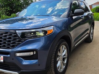 2019 Ford Explorer VI, синий, 3700000 рублей, вид 1