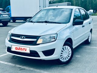 2018 Lada (ВАЗ) Granta I Рестайлинг, белый, 539000 рублей, вид 1