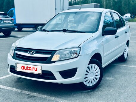 2018 Lada (ВАЗ) Granta I Рестайлинг, белый, 529000 рублей, вид 1