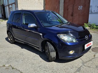 2006 Mazda Demio II (DY) Рестайлинг, синий, 305000 рублей, вид 1