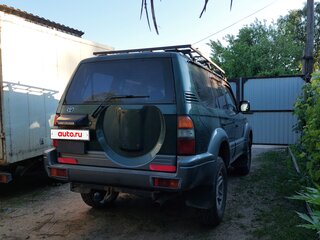 1997 Toyota Land Cruiser Prado 90 Series, зелёный, 850000 рублей, вид 5