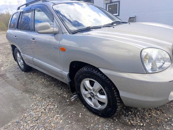2008 Hyundai Santa Fe Classic Classic, бежевый, 580000 рублей - вид 7