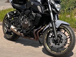 2020 Yamaha MT-07 (FZ-07), серый, 820000 рублей, вид 5