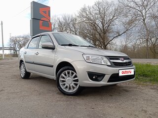 2017 Lada (ВАЗ) Granta I, серебристый, 660000 рублей, вид 2