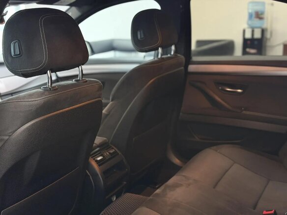 2014 BMW 5 серии 520i VI (F10/F11/F07) Рестайлинг, синий, 2350000 рублей - вид 11