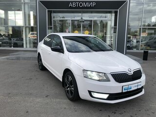 2013 Skoda Octavia III (A7), белый, 1299000 рублей, вид 3