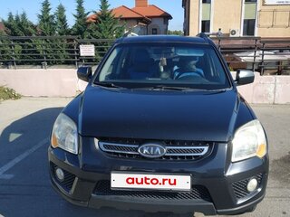 2008 Kia Sportage II, чёрный, 820000 рублей, вид 1