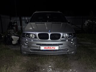 2001 BMW X5 3.0d I (E53), серебристый, 950000 рублей, вид 1
