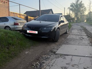 2005 Mazda 6 I (GG) Рестайлинг, чёрный, 430000 рублей, вид 1
