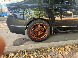 2008 Honda Civic VIII, чёрный, 990000 рублей, вид 3