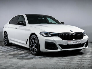 2021 BMW 5 серии 530d xDrive VII (G30/G31/G38) Рестайлинг, белый, 5791100 рублей, вид 3