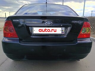 2006 Toyota Corolla IX (E120, E130) Рестайлинг, чёрный, 650000 рублей, вид 3