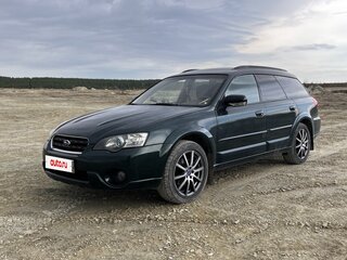 2005 Subaru Outback III, зелёный, 800000 рублей, вид 2