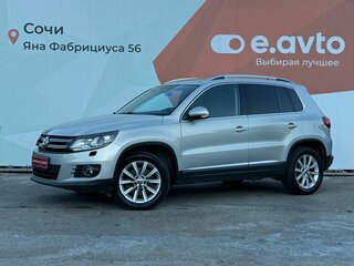 2014 Volkswagen Tiguan I Рестайлинг, серый, 1249000 рублей, вид 1