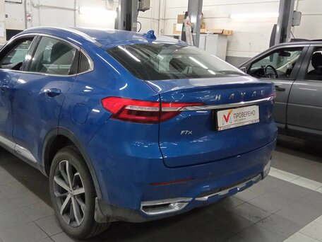 2021 Haval F7x I, синий, 1840000 рублей, вид 4
