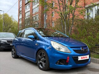 2008 Opel Corsa OPC D, синий, 550000 рублей, вид 4