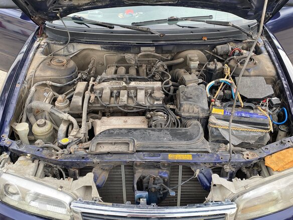 1995 Mazda 626 IV (GE), синий, 320000 рублей - вид 34