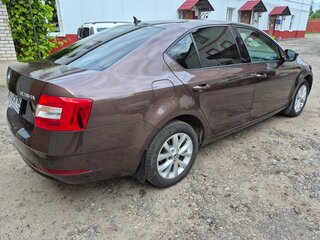 2017 Skoda Octavia III (A7) Рестайлинг, коричневый, 1580000 рублей, вид 5