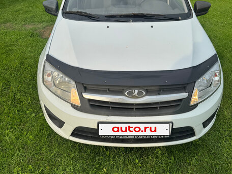 2016 Lada (ВАЗ) Granta I, белый, 330000 рублей, вид 3