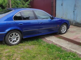 1996 BMW 5 серии 520i IV (E39), синий, 800000 рублей, вид 2