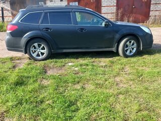 2012 Subaru Outback IV Рестайлинг, чёрный, 1300000 рублей, вид 4