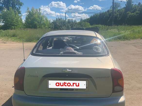 2008 Chevrolet Lanos I, серебристый, 150000 рублей - вид 3