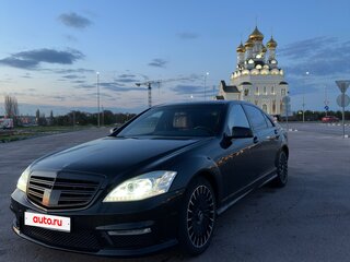 2008 Mercedes-Benz S-Класс 450 Long V (W221), чёрный, 1890000 рублей, вид 1