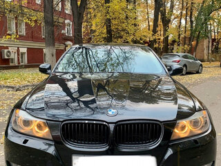 2009 BMW 3 серии 320i V (E90/E91/E92/E93) Рестайлинг, чёрный, 650000 рублей, вид 1