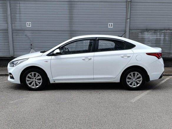 2018 Hyundai Solaris II, белый - вид 8