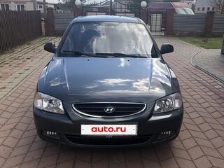 2008 Hyundai Accent ТагАЗ II, серый, 395000 рублей, вид 2