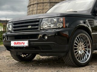 2008 Land Rover Range Rover Sport Supercharged I, чёрный, 1600000 рублей, вид 3