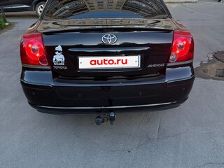 2007 Toyota Avensis II Рестайлинг, чёрный, 710000 рублей, вид 5