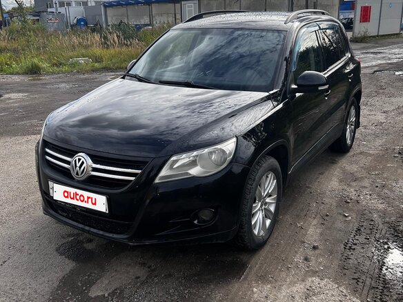 2011 Volkswagen Tiguan I, чёрный, 780000 рублей