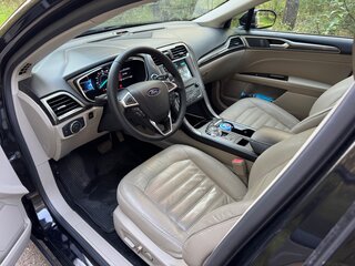 2016 Ford Fusion (North America) II Рестайлинг, чёрный, 1300000 рублей, вид 5