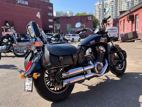 2022 Indian Scout, чёрный, 1400000 рублей, вид 4