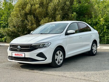 2021 Volkswagen Polo VI, белый, 1575000 рублей, вид 1