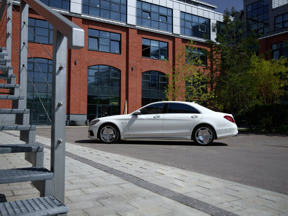 2014 Mercedes-Benz S-Класс AMG 63 AMG Long III (W222, C217), белый - вид 11
