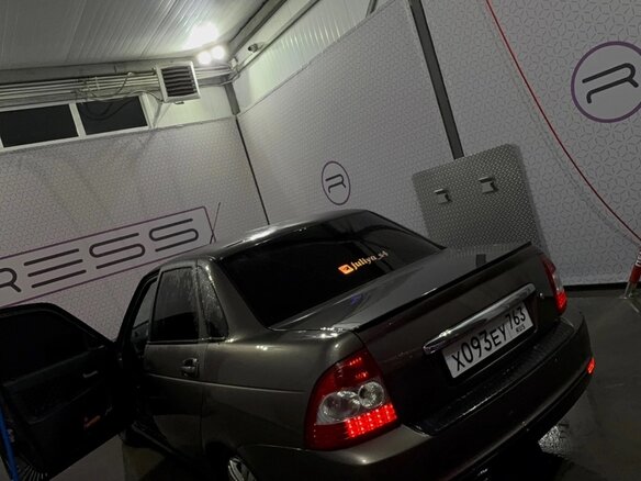 2013 Lada (ВАЗ) Priora I, коричневый, 430000 рублей - вид 8