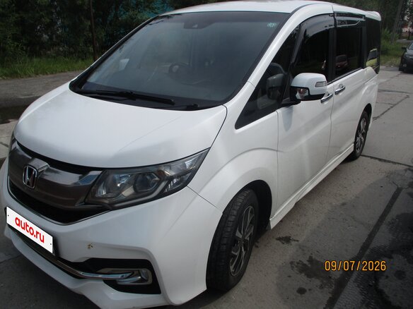 2015 Honda Stepwgn V, белый - вид 14