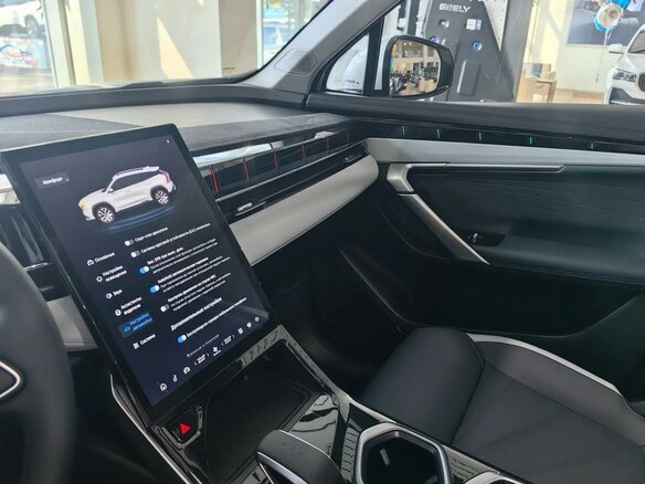 2026 Geely Atlas II, серебристый - вид 7