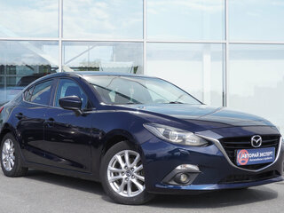 2014 Mazda 3 III (BM), синий, 1105000 рублей, вид 3