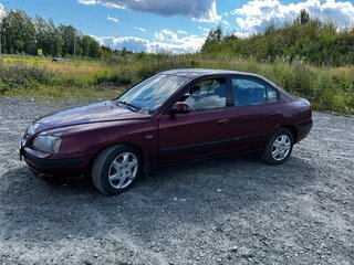 2008 Hyundai Elantra ТагАЗ III (XD2) Рестайлинг, красный, 220000 рублей, вид 3