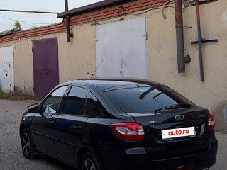 2015 Lada (ВАЗ) Granta I, чёрный, 520000 рублей, вид 4