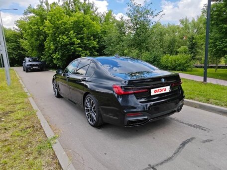 2021 BMW 7 серии 730d xDrive VI (G11/G12) Рестайлинг, чёрный, 5600000 рублей, вид 1